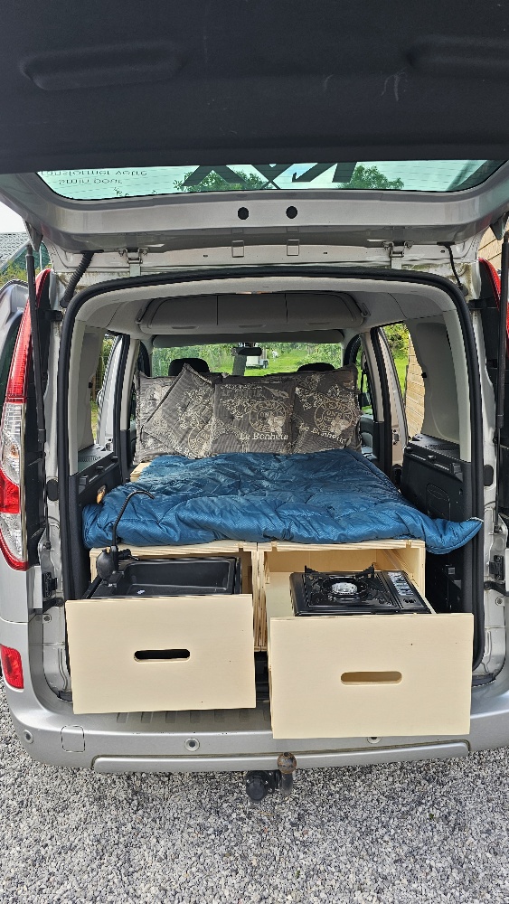 Aménagement fourgon sans travaux