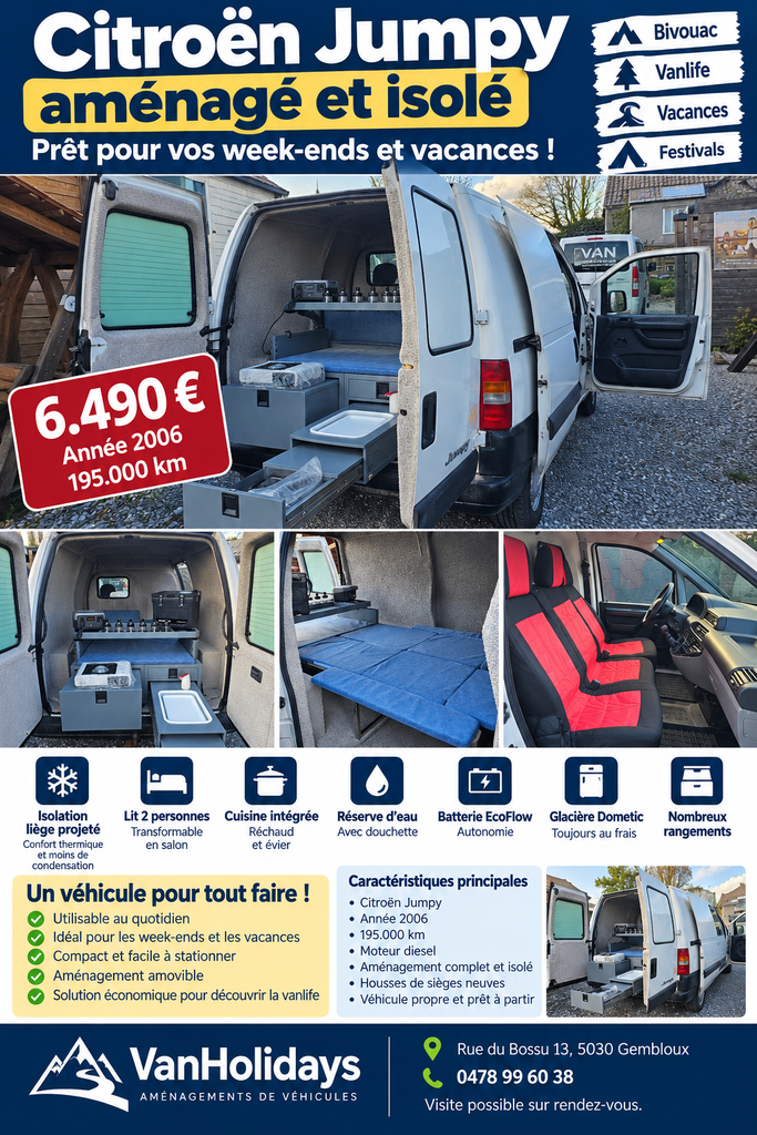 citroen jumpy  à vendre