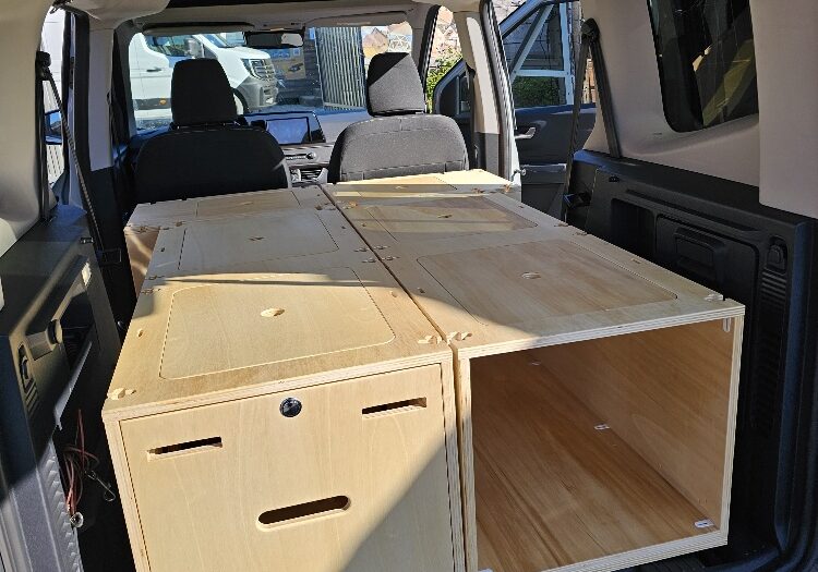 aménagement berlingo amovible vanlife Belgique